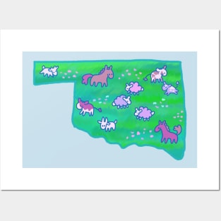 Oklahoma animals Posters and Art